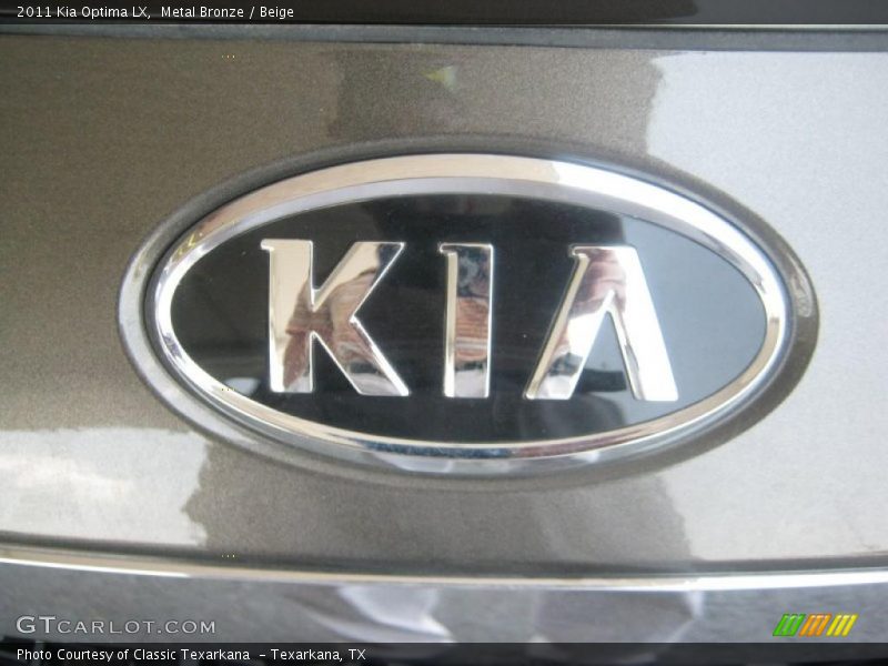 Metal Bronze / Beige 2011 Kia Optima LX