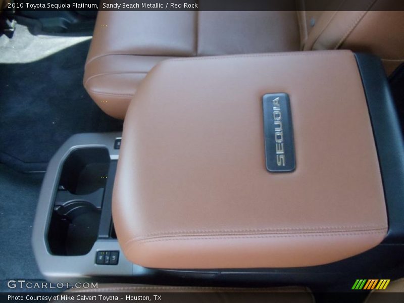 Sandy Beach Metallic / Red Rock 2010 Toyota Sequoia Platinum
