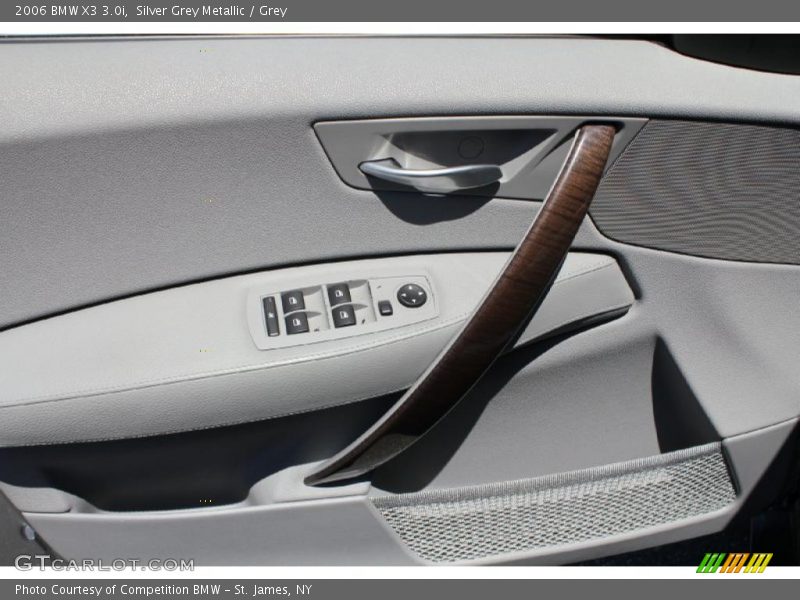 Silver Grey Metallic / Grey 2006 BMW X3 3.0i