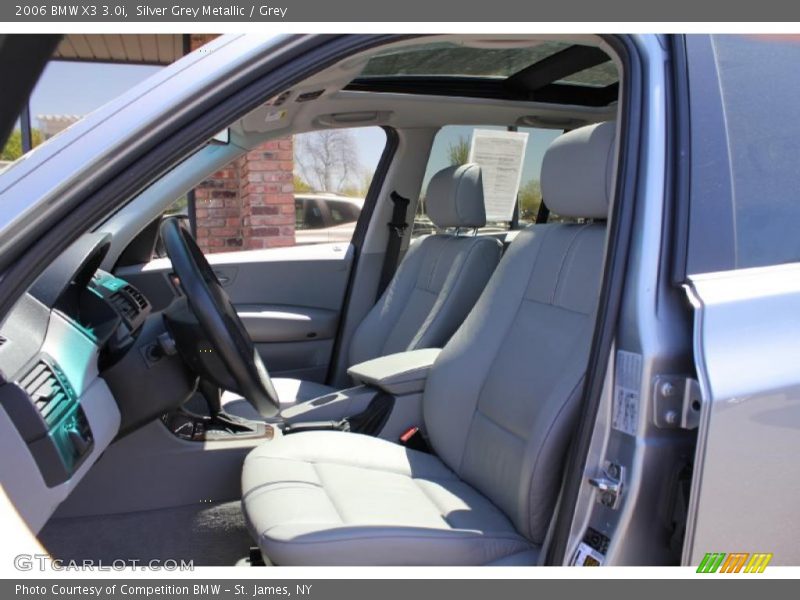 Silver Grey Metallic / Grey 2006 BMW X3 3.0i