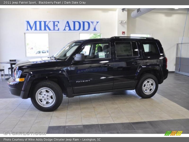 Blackberry Pearl / Dark Slate Gray 2011 Jeep Patriot Sport