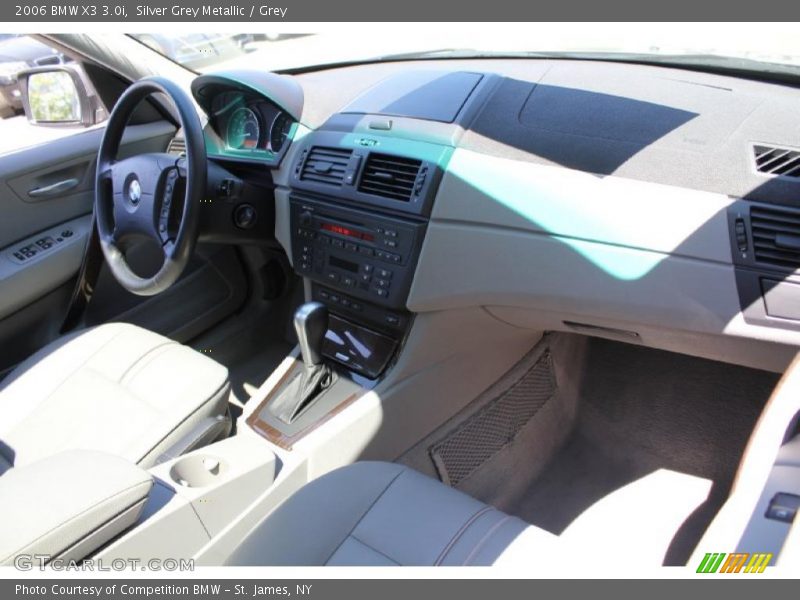 Silver Grey Metallic / Grey 2006 BMW X3 3.0i