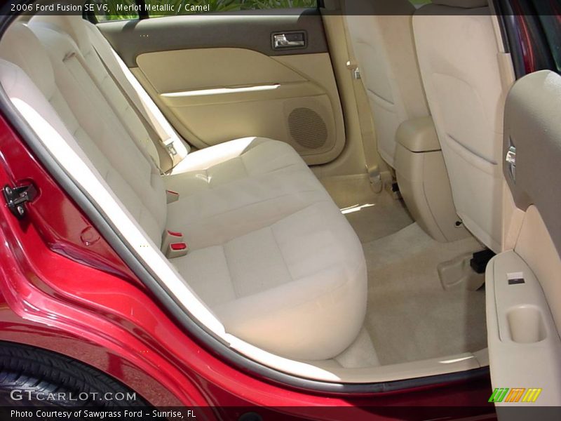 Merlot Metallic / Camel 2006 Ford Fusion SE V6