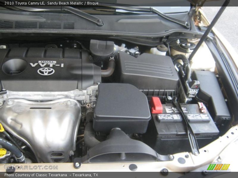 Sandy Beach Metallic / Bisque 2010 Toyota Camry LE