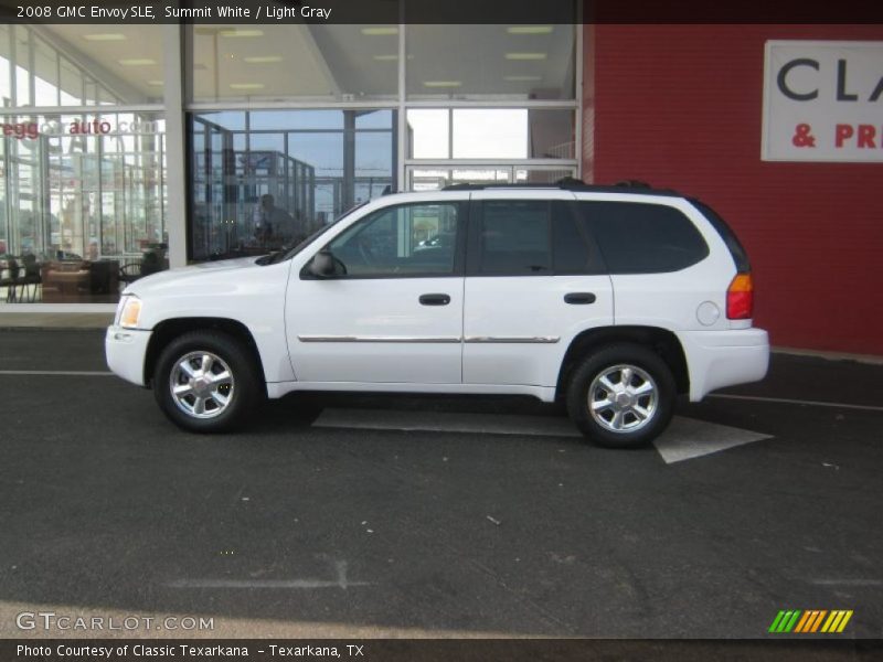 Summit White / Light Gray 2008 GMC Envoy SLE