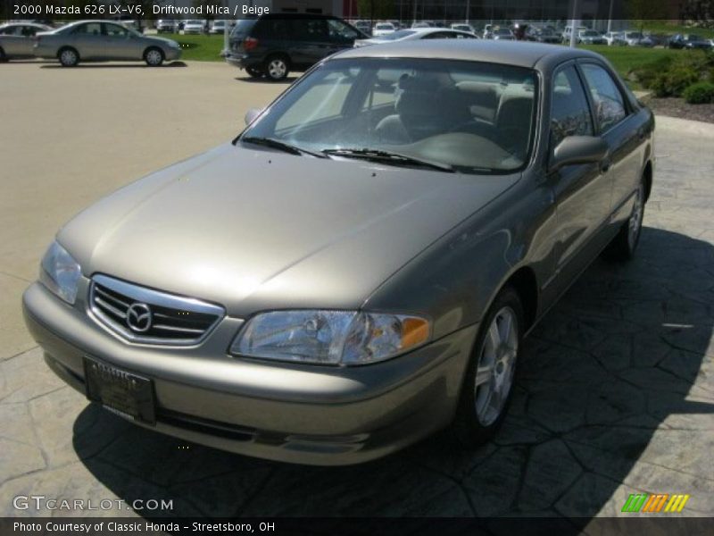 Driftwood Mica / Beige 2000 Mazda 626 LX-V6