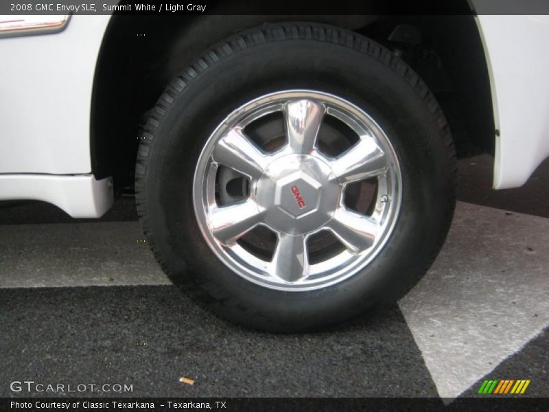 Summit White / Light Gray 2008 GMC Envoy SLE