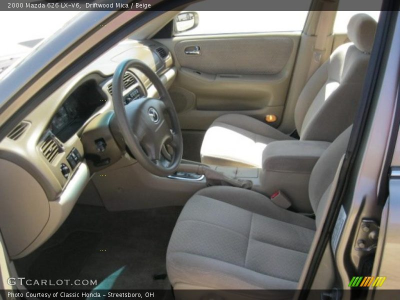 Driftwood Mica / Beige 2000 Mazda 626 LX-V6