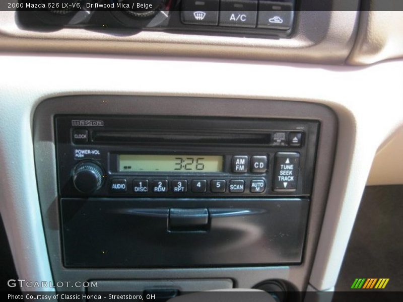 Driftwood Mica / Beige 2000 Mazda 626 LX-V6