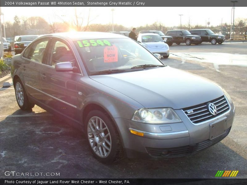 Stonehenge Grey Metallic / Grey 2004 Volkswagen Passat W8 4Motion Sedan