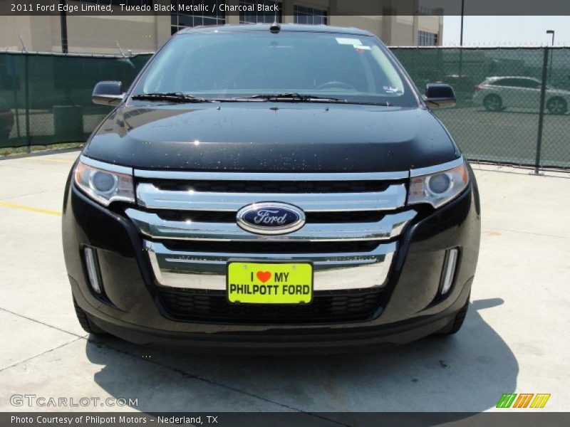 Tuxedo Black Metallic / Charcoal Black 2011 Ford Edge Limited