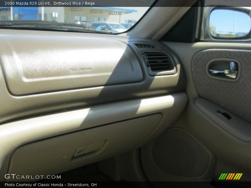 Driftwood Mica / Beige 2000 Mazda 626 LX-V6