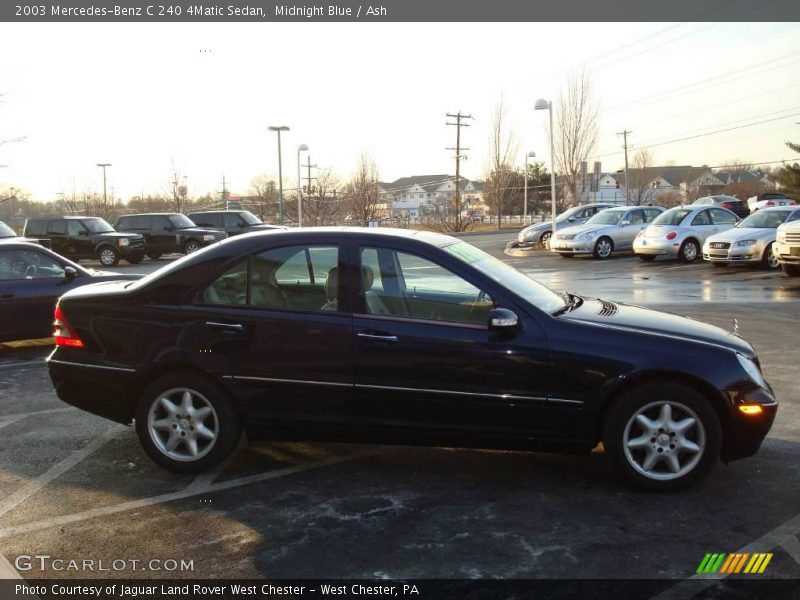 Midnight Blue / Ash 2003 Mercedes-Benz C 240 4Matic Sedan
