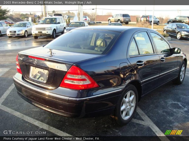 Midnight Blue / Ash 2003 Mercedes-Benz C 240 4Matic Sedan