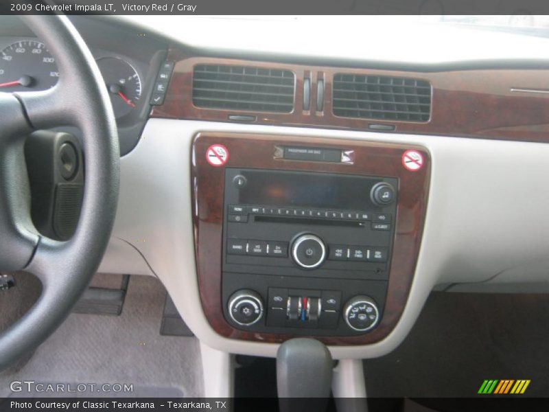 Victory Red / Gray 2009 Chevrolet Impala LT