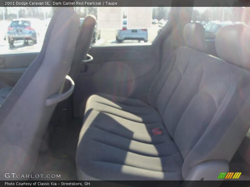 Dark Garnet Red Pearlcoat / Taupe 2001 Dodge Caravan SE