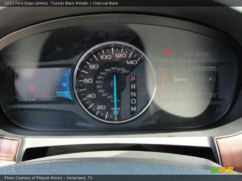  2011 Edge Limited Limited Gauges