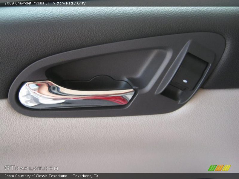 Victory Red / Gray 2009 Chevrolet Impala LT
