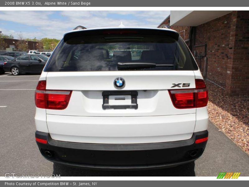 Alpine White / Sand Beige 2008 BMW X5 3.0si