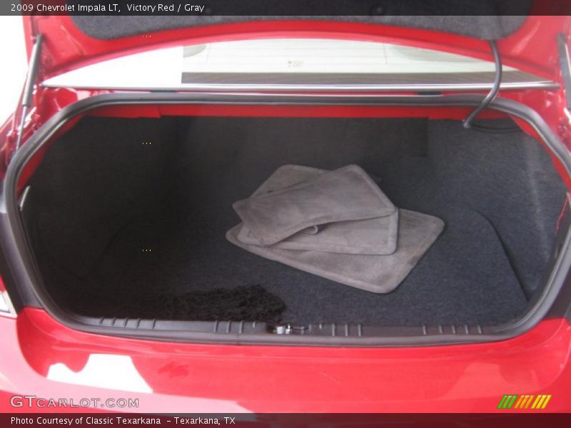 Victory Red / Gray 2009 Chevrolet Impala LT