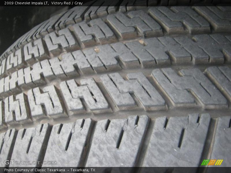 Victory Red / Gray 2009 Chevrolet Impala LT