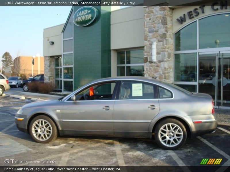Stonehenge Grey Metallic / Grey 2004 Volkswagen Passat W8 4Motion Sedan