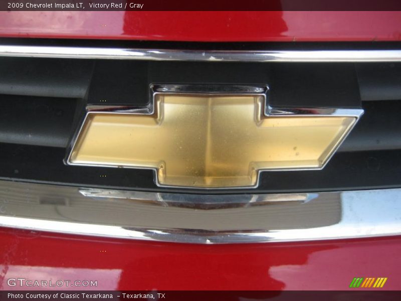 Victory Red / Gray 2009 Chevrolet Impala LT