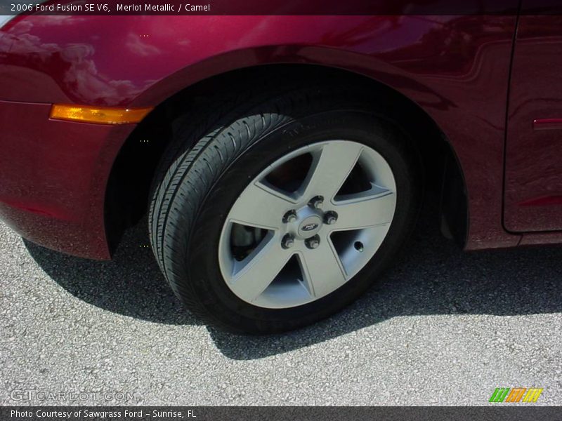 Merlot Metallic / Camel 2006 Ford Fusion SE V6