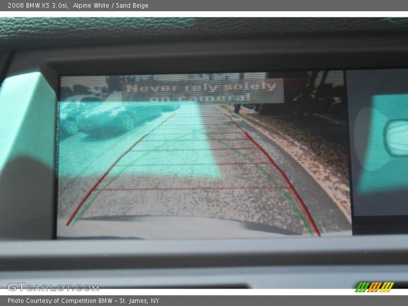 Alpine White / Sand Beige 2008 BMW X5 3.0si