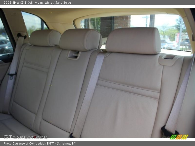 Alpine White / Sand Beige 2008 BMW X5 3.0si