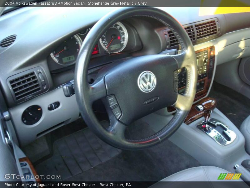 Stonehenge Grey Metallic / Grey 2004 Volkswagen Passat W8 4Motion Sedan