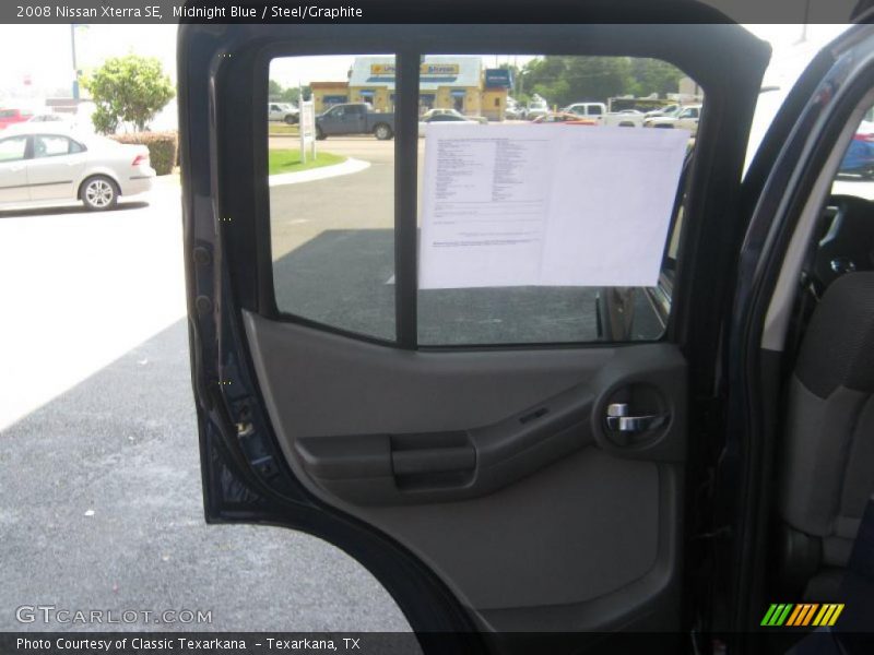 Midnight Blue / Steel/Graphite 2008 Nissan Xterra SE