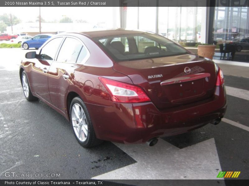 Tuscan Sun Red / Charcoal 2010 Nissan Maxima 3.5 S