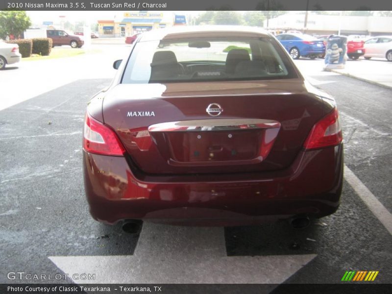 Tuscan Sun Red / Charcoal 2010 Nissan Maxima 3.5 S