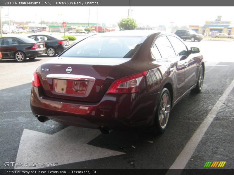 Tuscan Sun Red / Charcoal 2010 Nissan Maxima 3.5 S