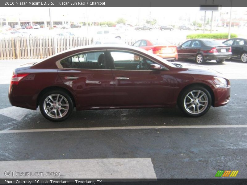 Tuscan Sun Red / Charcoal 2010 Nissan Maxima 3.5 S