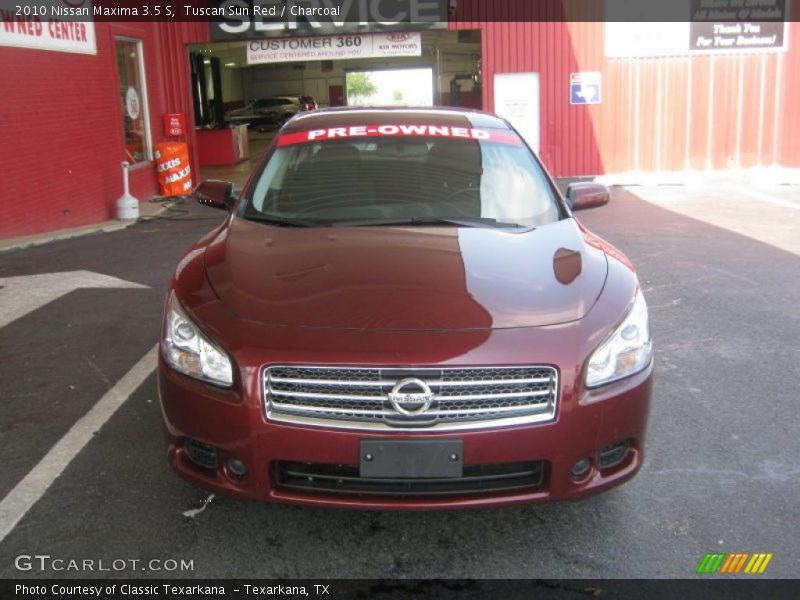 Tuscan Sun Red / Charcoal 2010 Nissan Maxima 3.5 S