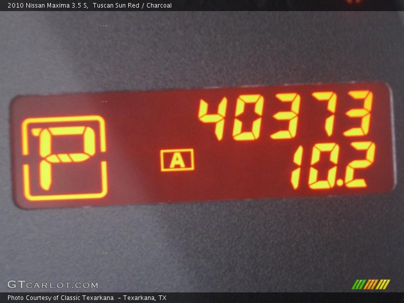 Tuscan Sun Red / Charcoal 2010 Nissan Maxima 3.5 S
