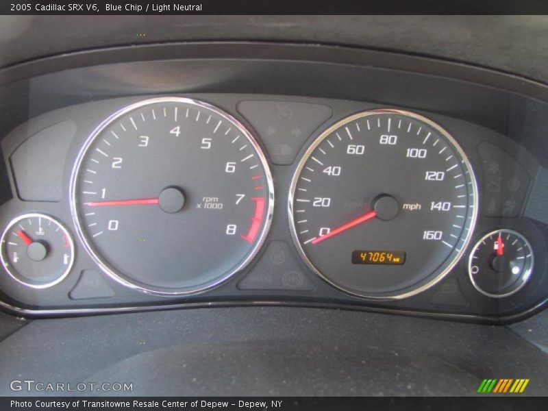 Blue Chip / Light Neutral 2005 Cadillac SRX V6