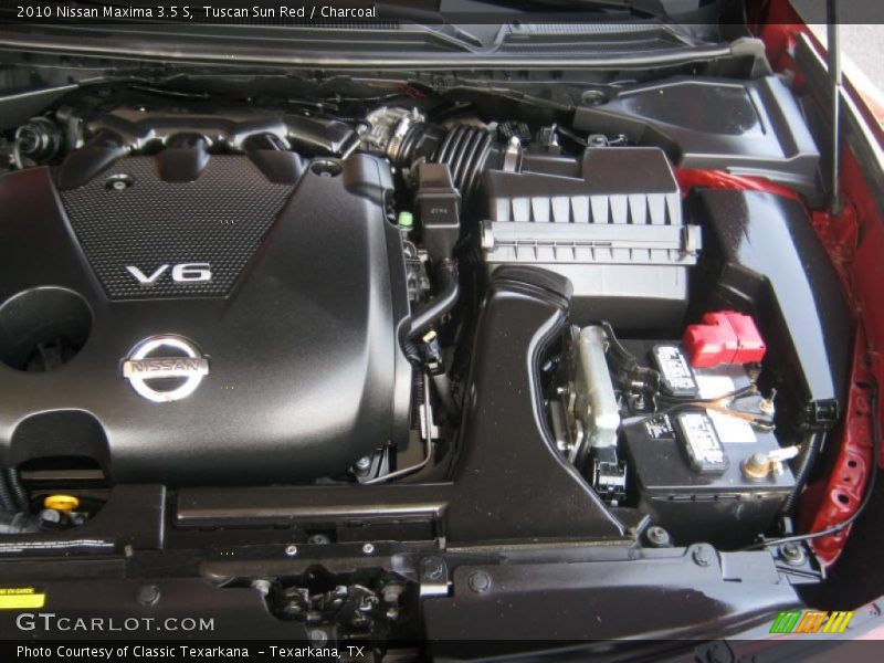 Tuscan Sun Red / Charcoal 2010 Nissan Maxima 3.5 S