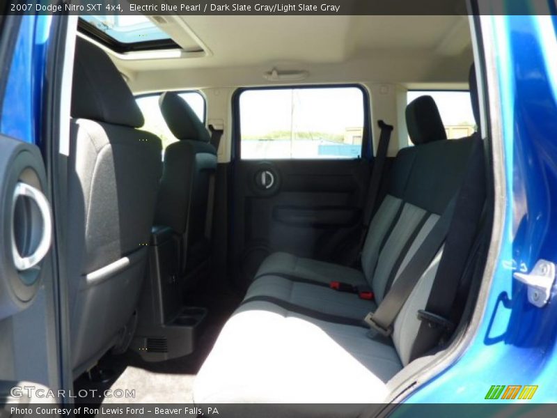 Electric Blue Pearl / Dark Slate Gray/Light Slate Gray 2007 Dodge Nitro SXT 4x4