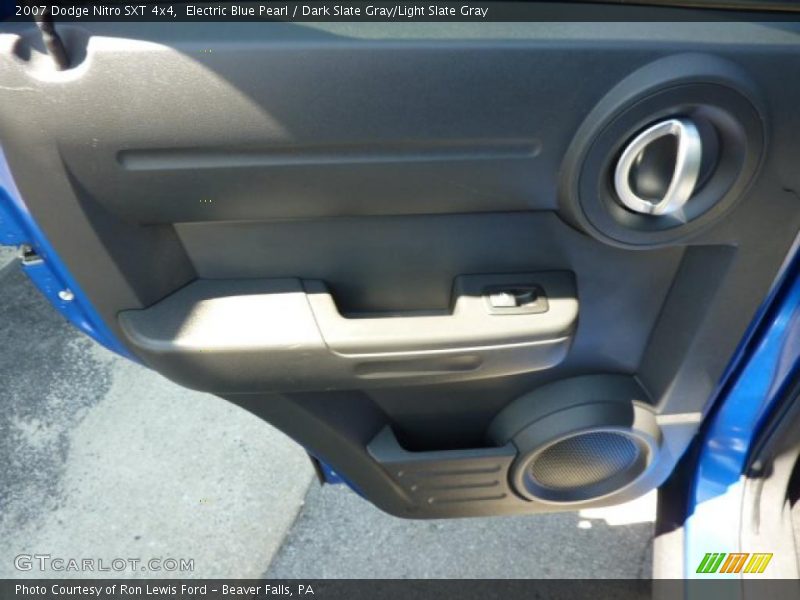 Electric Blue Pearl / Dark Slate Gray/Light Slate Gray 2007 Dodge Nitro SXT 4x4