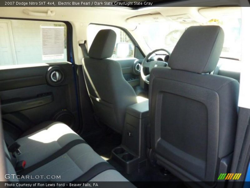 Electric Blue Pearl / Dark Slate Gray/Light Slate Gray 2007 Dodge Nitro SXT 4x4