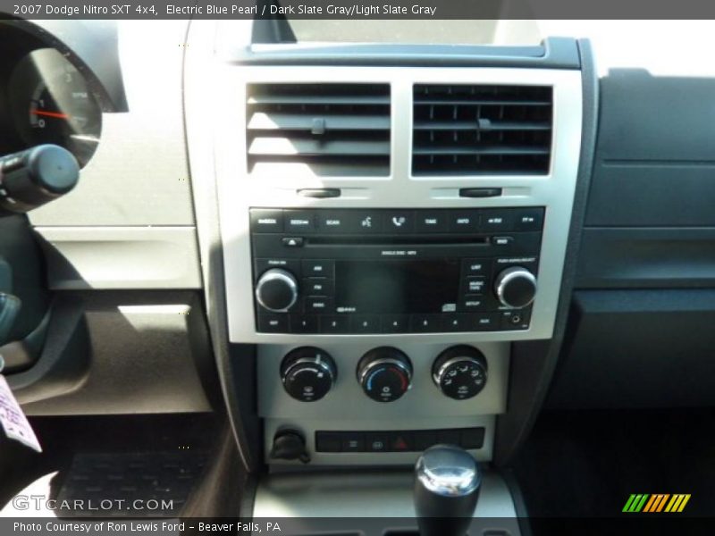 Electric Blue Pearl / Dark Slate Gray/Light Slate Gray 2007 Dodge Nitro SXT 4x4