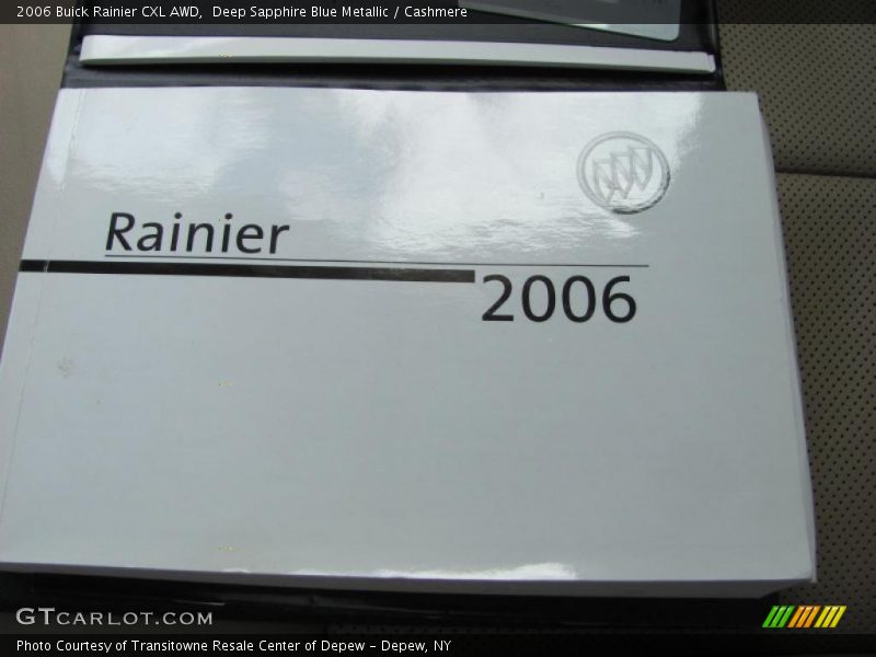 Books/Manuals of 2006 Rainier CXL AWD
