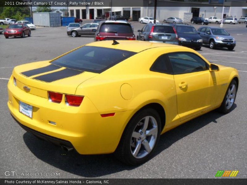 Rally Yellow / Black 2011 Chevrolet Camaro LT Coupe