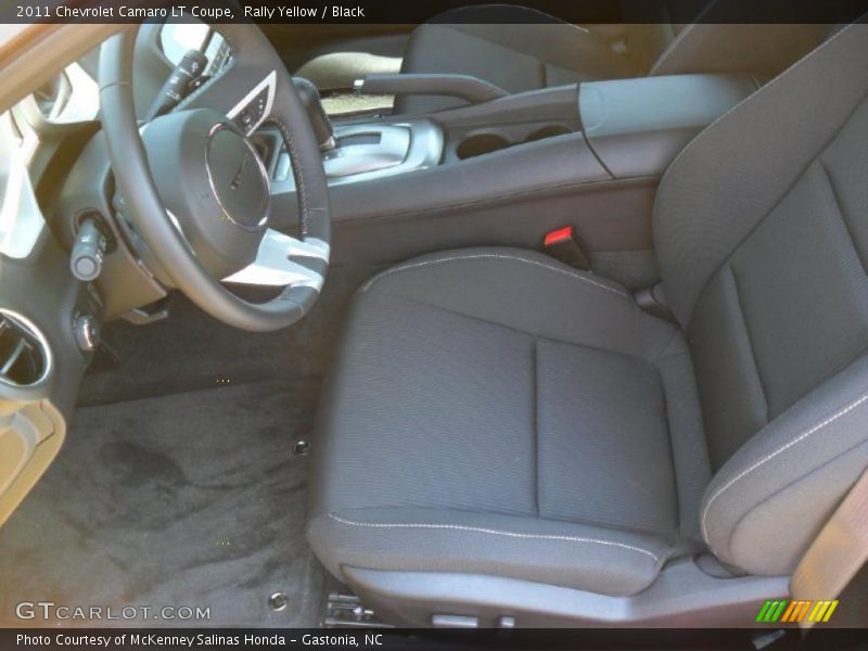 Rally Yellow / Black 2011 Chevrolet Camaro LT Coupe
