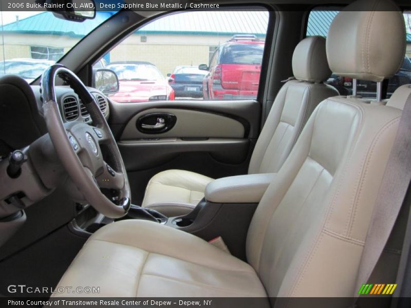Deep Sapphire Blue Metallic / Cashmere 2006 Buick Rainier CXL AWD