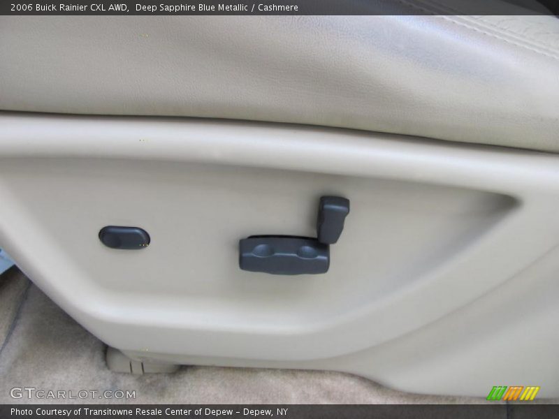 Deep Sapphire Blue Metallic / Cashmere 2006 Buick Rainier CXL AWD
