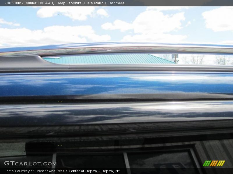 Deep Sapphire Blue Metallic / Cashmere 2006 Buick Rainier CXL AWD